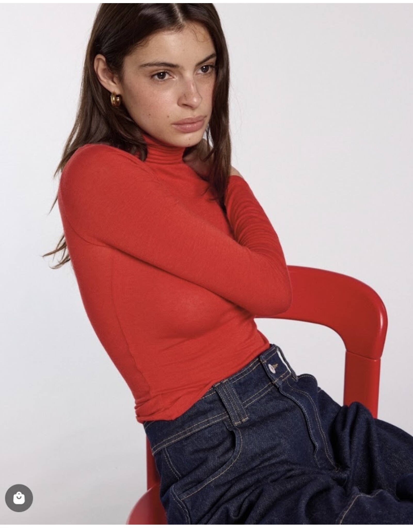NITAH COL ROULE ROUGE MALO NITAMALO
