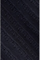 BA&SH JUPE DOHA ENCRE MID LENGTH SKIRT