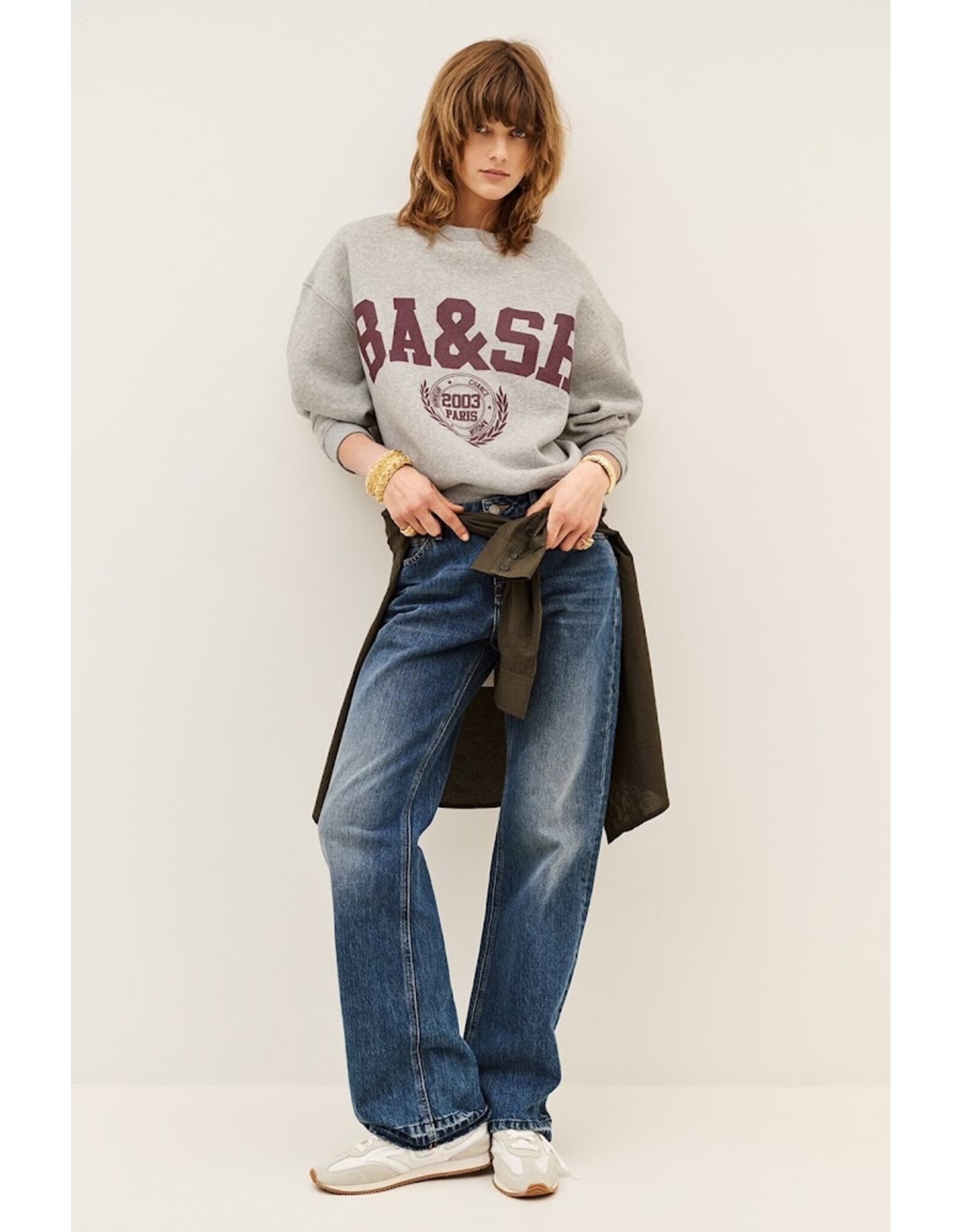 BA&SH SWEATSHIRT BENJAMIN GRISCHINE