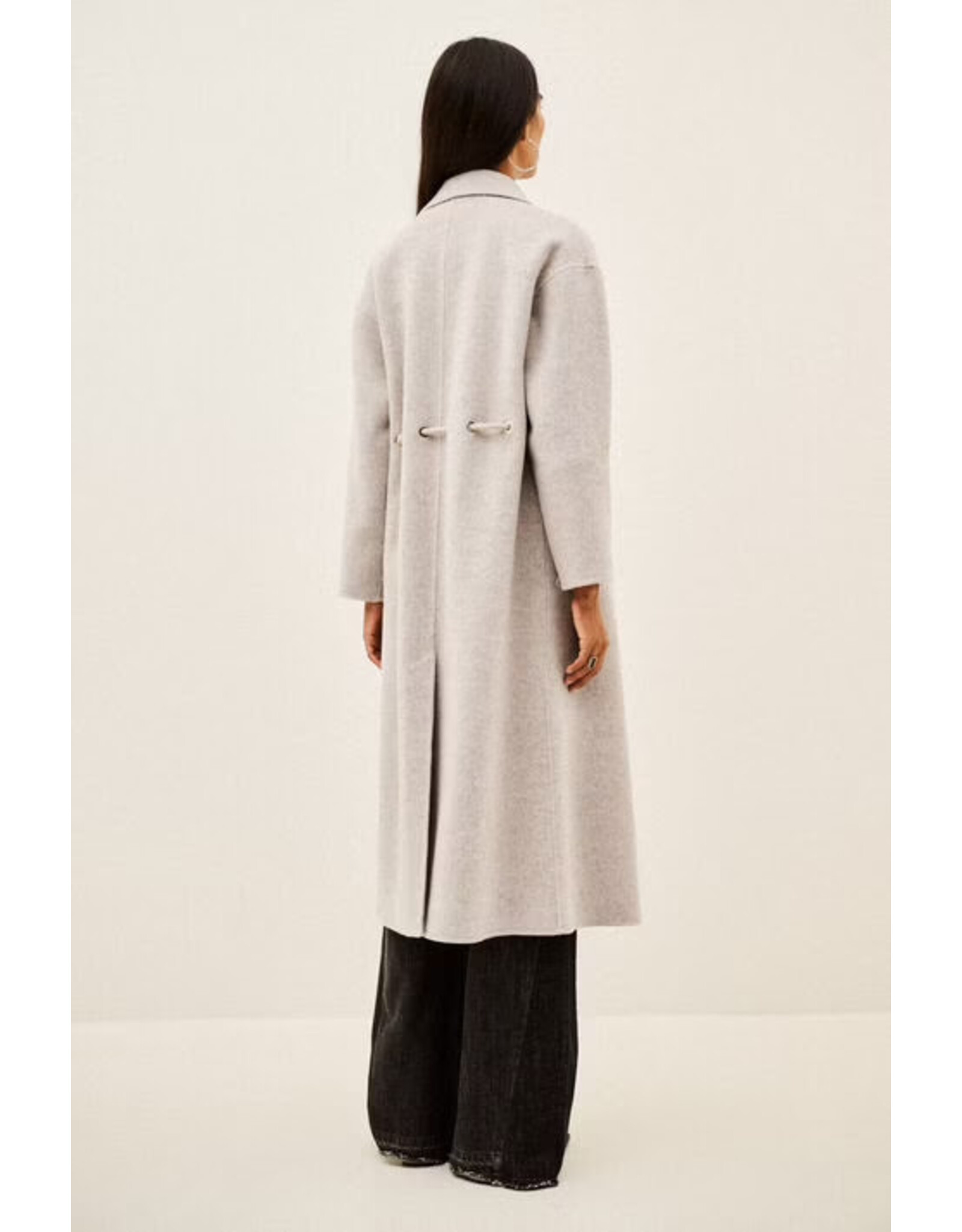 BA&SH MANTEAU KATE GREIGE