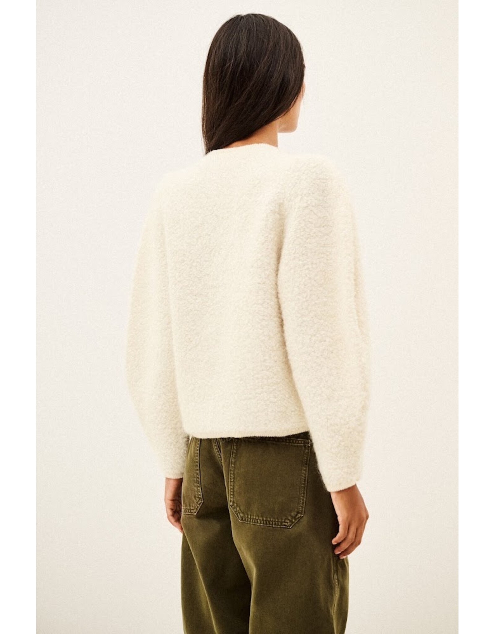 BA&SH CARDIGAN FIDA ECRU