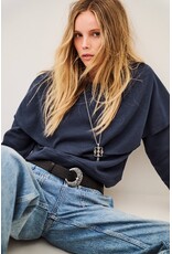 BA&SH SWEATSHIRT DEHINA ENCRE
