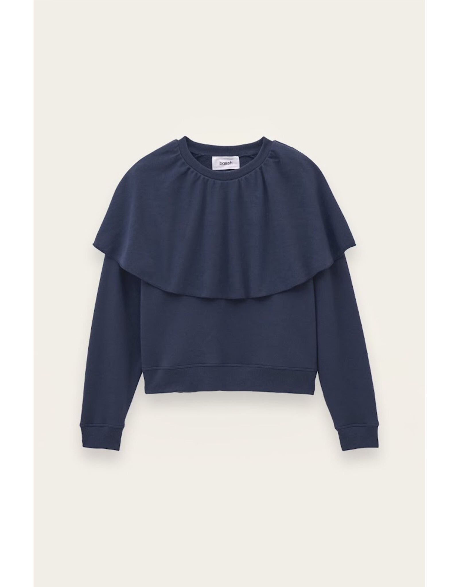 BA&SH SWEATSHIRT DEHINA ENCRE