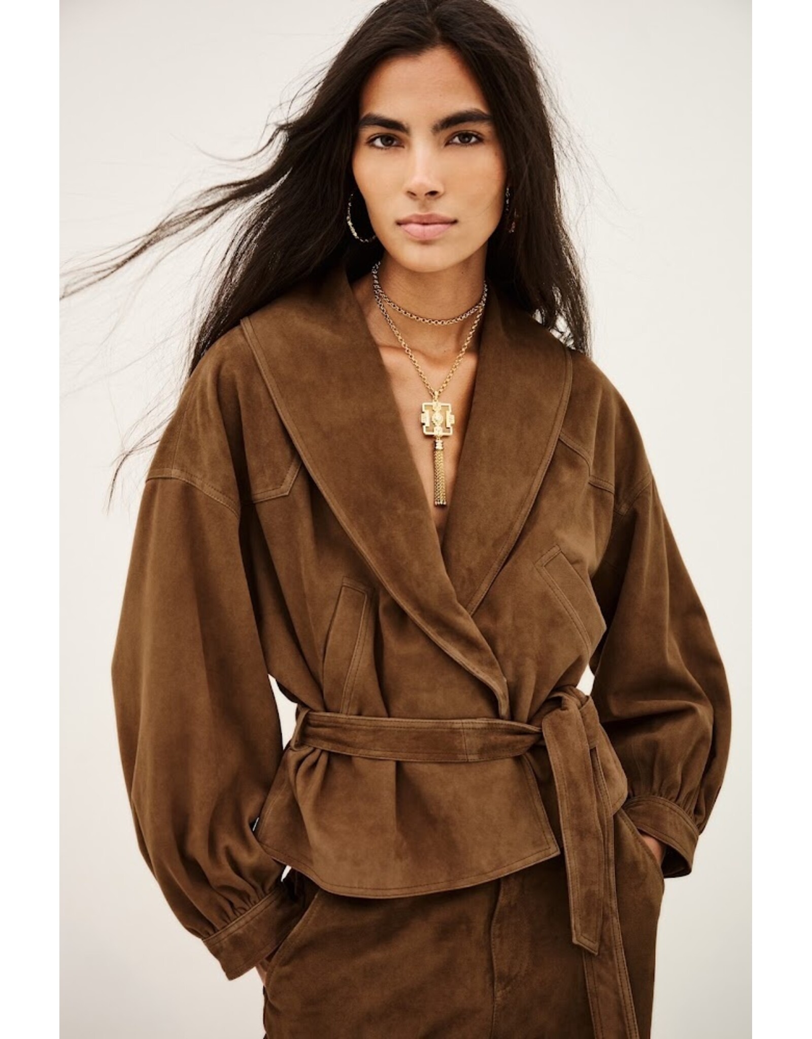 BA&SH VESTE MANON TERRE CASUAL