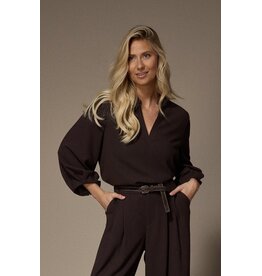 LALOTTI SOL BLOUSE BROWN