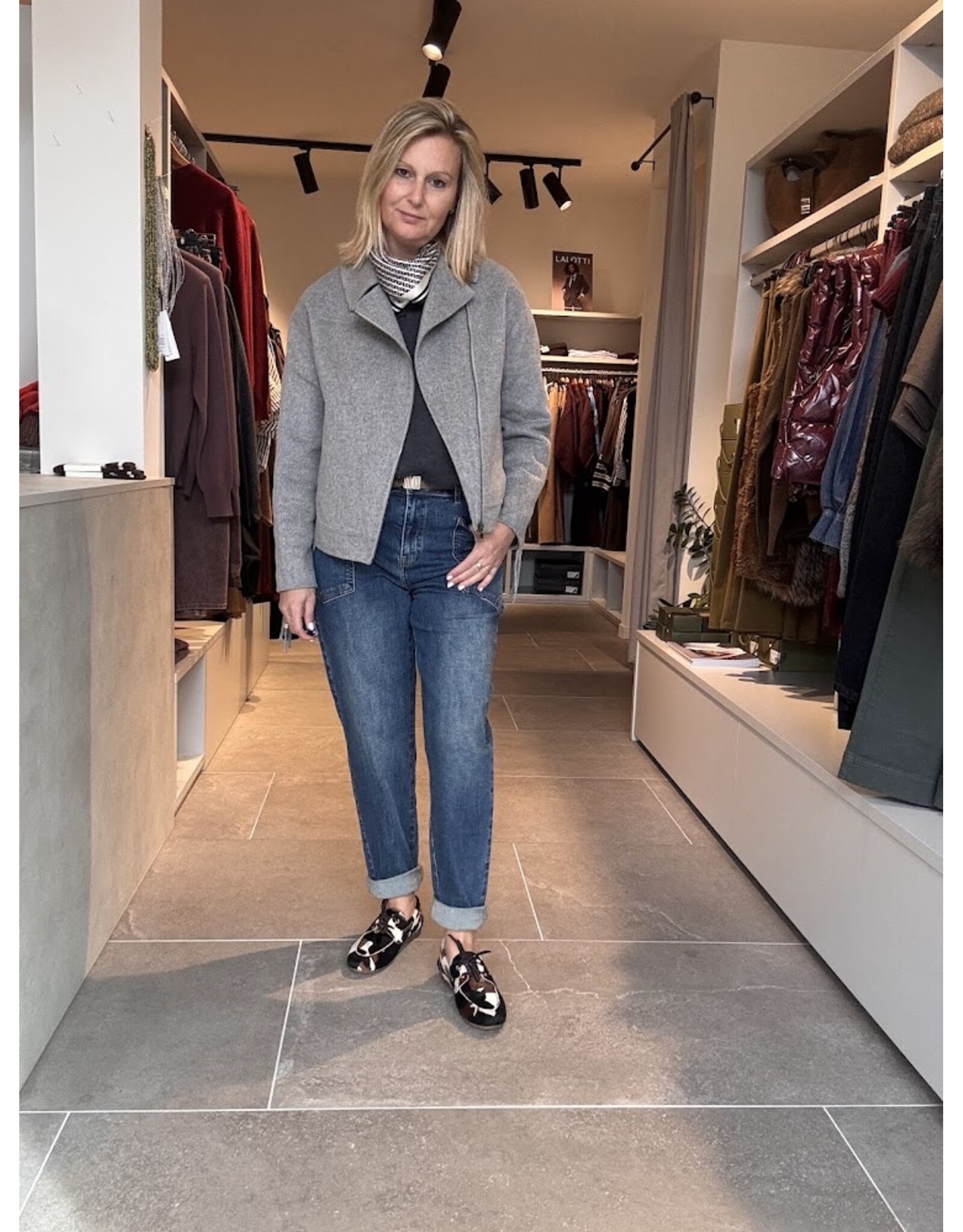 LALOTTI FRENNA JACKET GREY