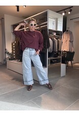 AMANDINE OFFICIAL TW26ULLA01 T-SHIRT BORDEAUX