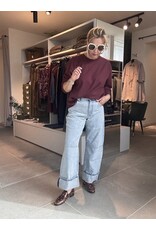 AMANDINE OFFICIAL TW26ULLA01 T-SHIRT BORDEAUX
