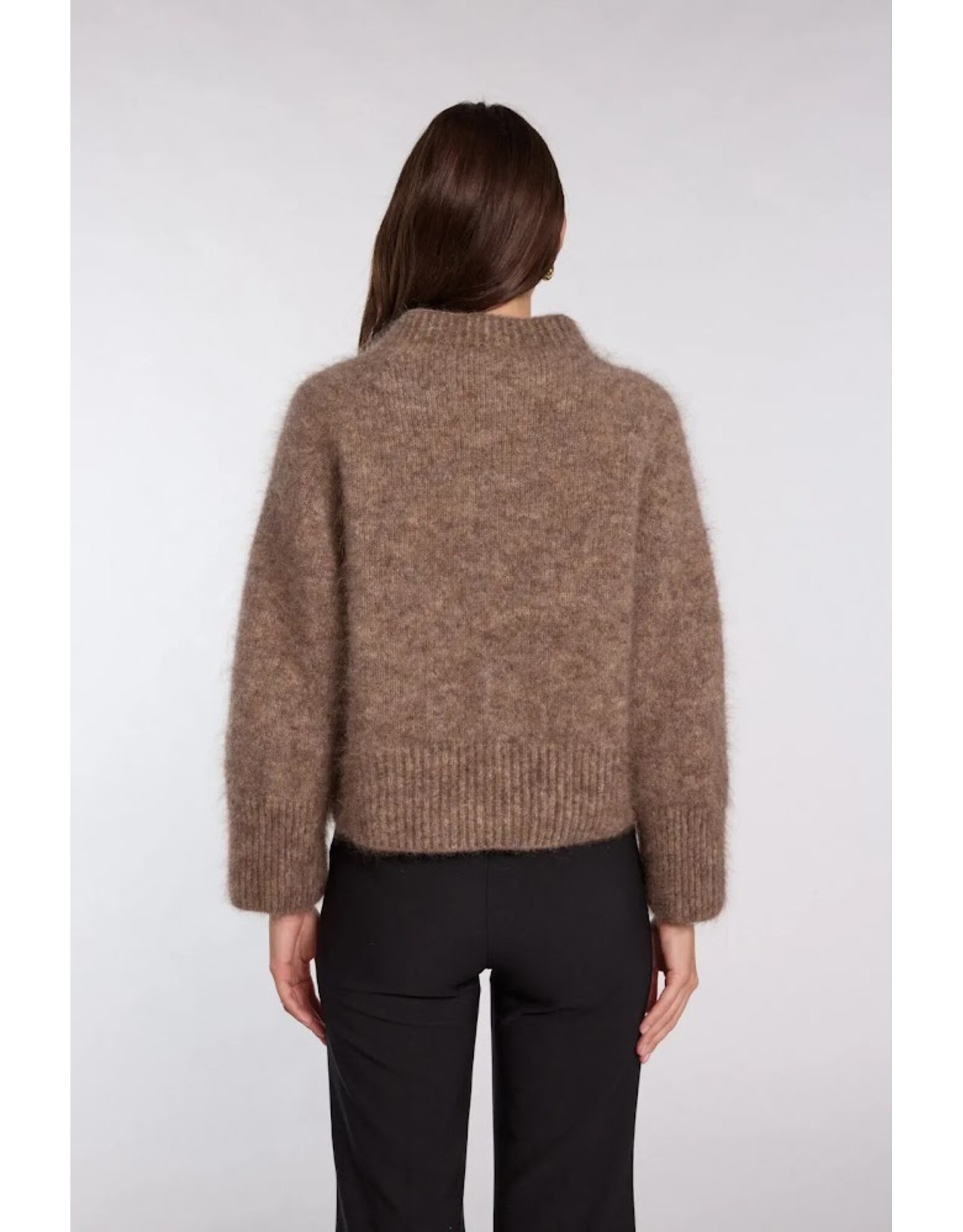 NITAH PULL NINA MARRON CHINE