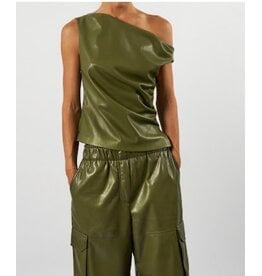 AMANDINE OFFICIAL PW26OLGA01 PANTALON KAKI