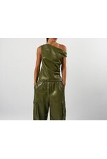 AMANDINE OFFICIAL PW26OLGA01 PANTALON KAKI