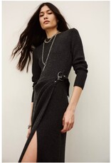 BA&SH ROBE BAMAYA GRISANTHRACITE