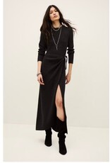 BA&SH ROBE BAMAYA GRISANTHRACITE