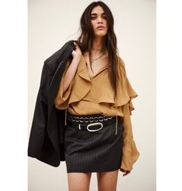 BA&SH JUPE DAISY ANTHRACITE