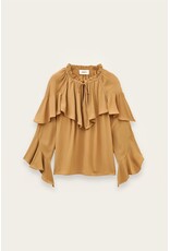 BA&SH BLOUSE BETTY CAMEL