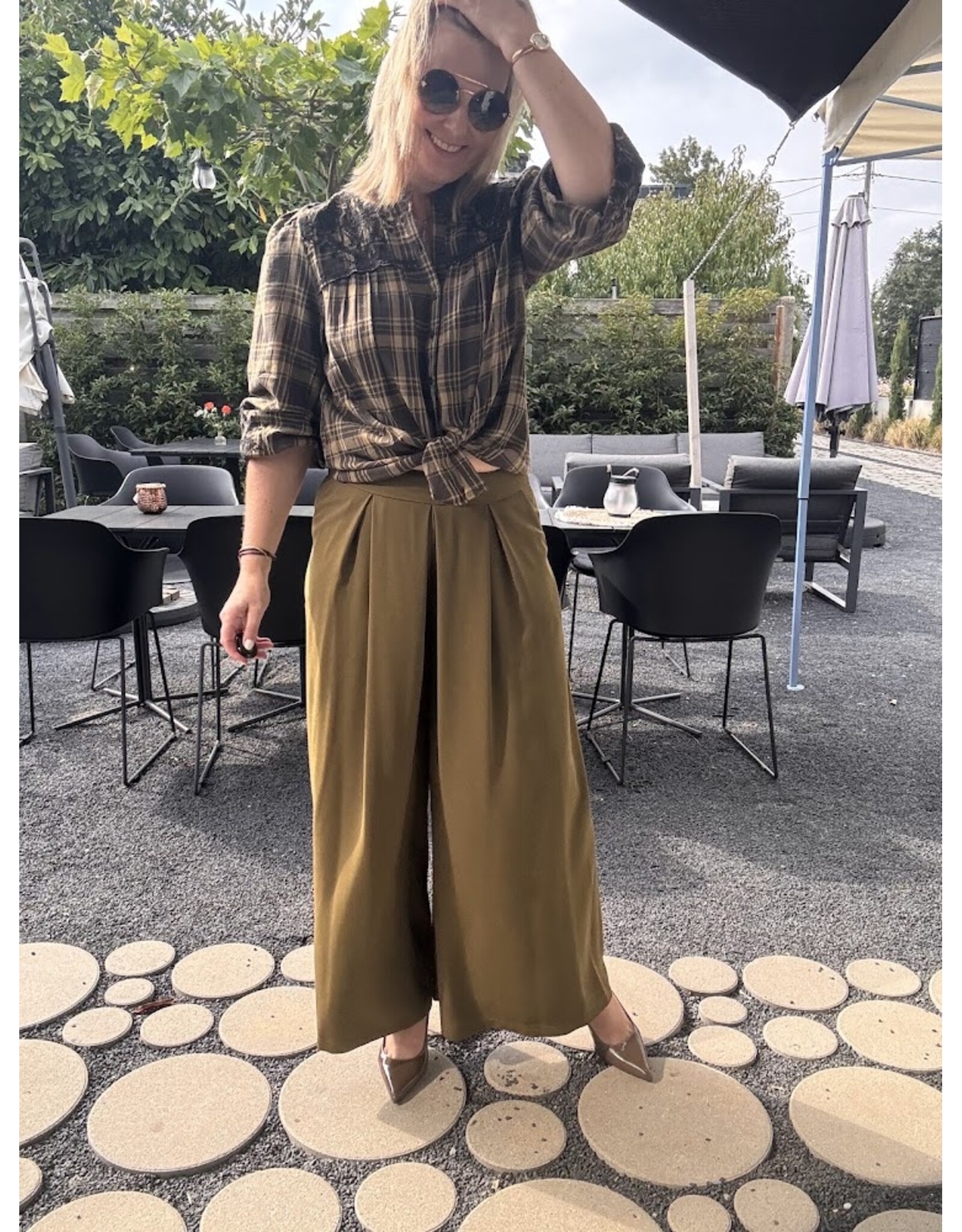 BA&SH CHEMISE KAELA KAKI