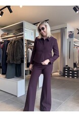 BA&SH VESTE IDELIE GRENAT
