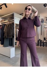 BA&SH VESTE IDELIE GRENAT