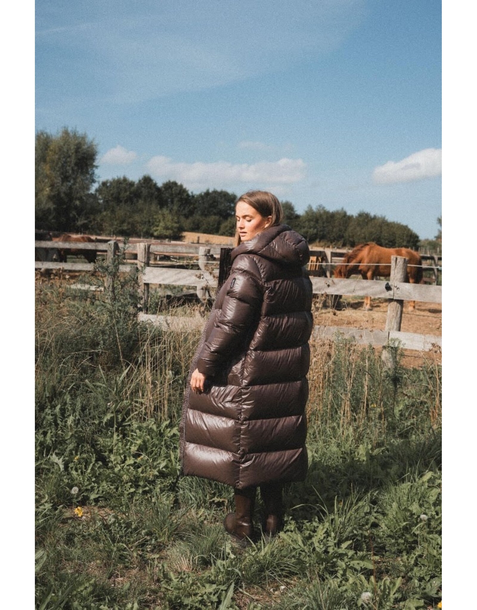 DOUDOUN LONDON JACKET BROWN