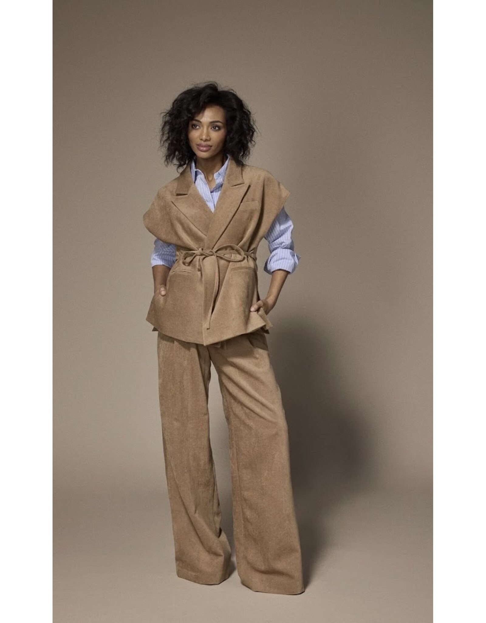 LALOTTI ORELIE PANTS CAMEL