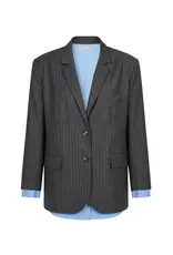 MARCH23 BLAZER HILL DARK GREY PINSTRIPE
