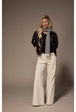 LALOTTI JANIQUE LACQUER JACKET BROWN