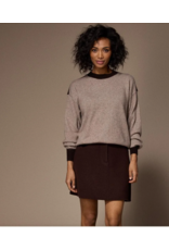 LALOTTI LINO SKIRT BROWN