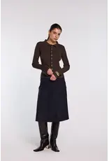 NITAH CARDIGAN MARRON MOLLY
