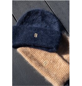 JANICE CASHMERE MUTS BRUSHED JETT