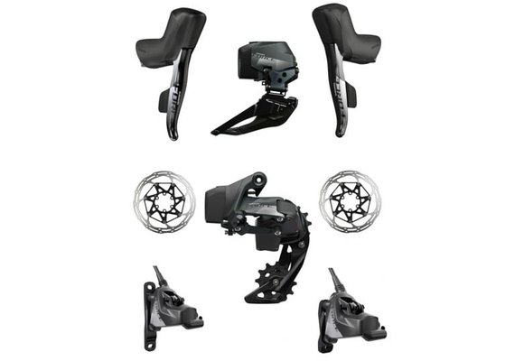 Sram Force AXS 2×12 Scheibenbremsen Upgrade-Kit