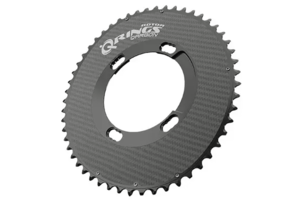 Rotor Q-Ring Carbon Shimano 110*4 Kettingblad