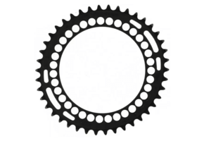 Rotor Q-Ring Limited Black Kettingblad