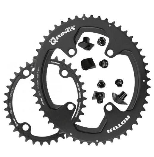 Rotor Aldhu Kettenblätter + Coverset R8000 / R9100 Kettenblätter