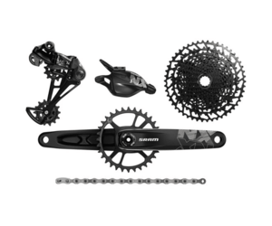 Sram Eagle Sram Nx Vs Shimano Xt M8000 WEAR SET 12-speed SRAM NX Eagle  Cassette PG-1230 11-50 Teeth Black