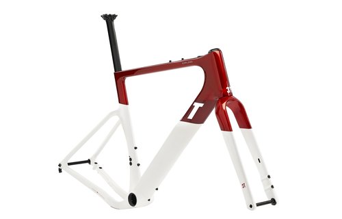 3T Exploro RaceMax Red Frameset | BikeSuperior