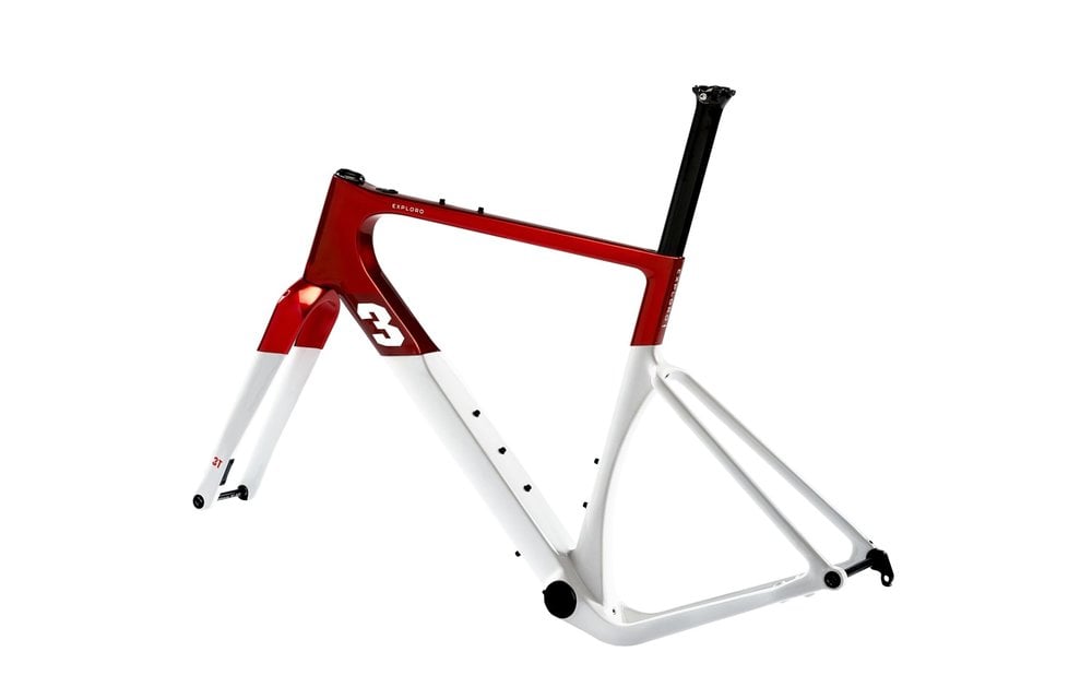 3T Exploro RaceMax Red Frameset
