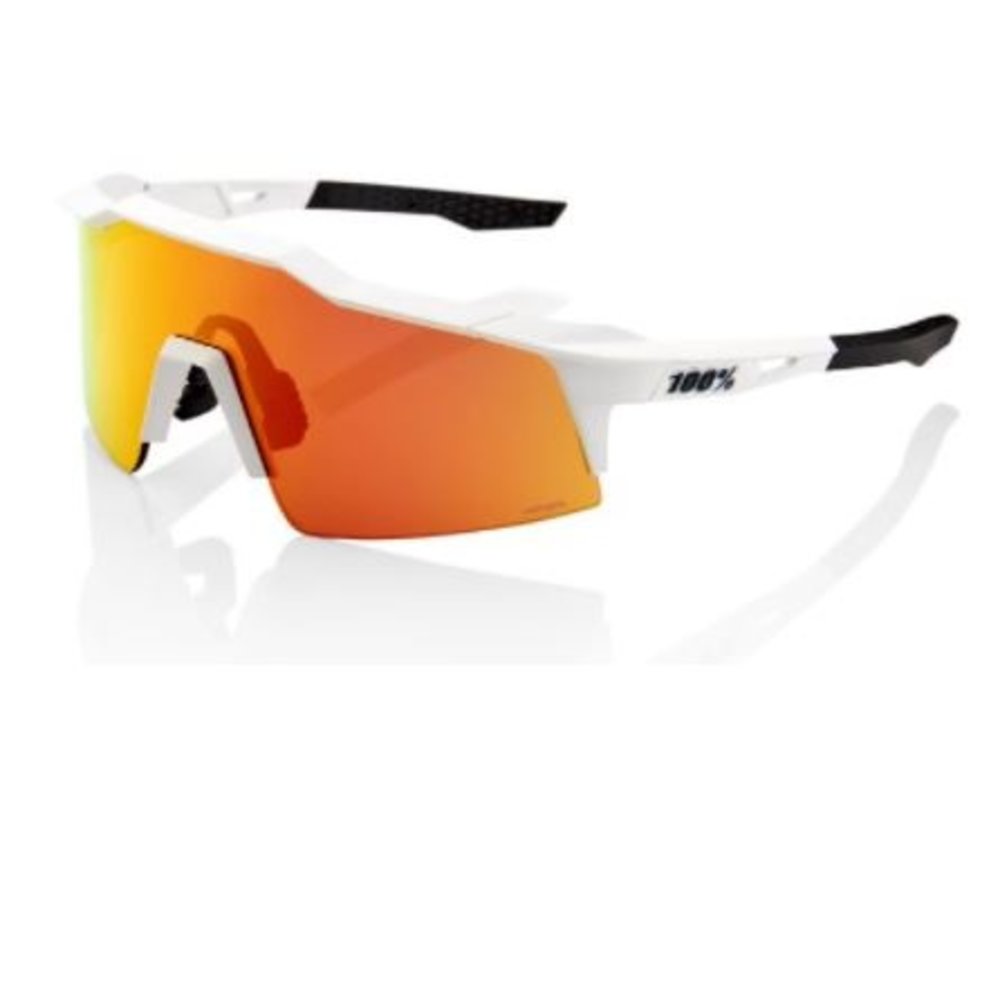 100% Speedcraft Soft tact Off White HiPER Red Multilayer Mirror