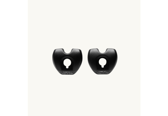 Black Inc Seatpost Outer Rail Clamp Set