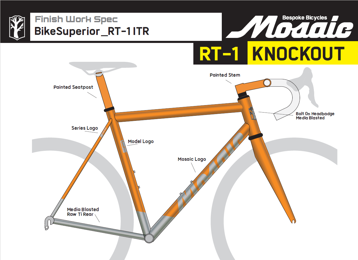 Mosaic RT-1 ITR Shimano Dura Ace Di2 12s