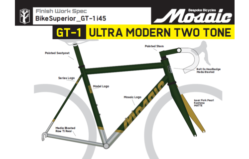 Mosaic GT-1 i45 Sram RED AXS / XX SL Eagle Transmission