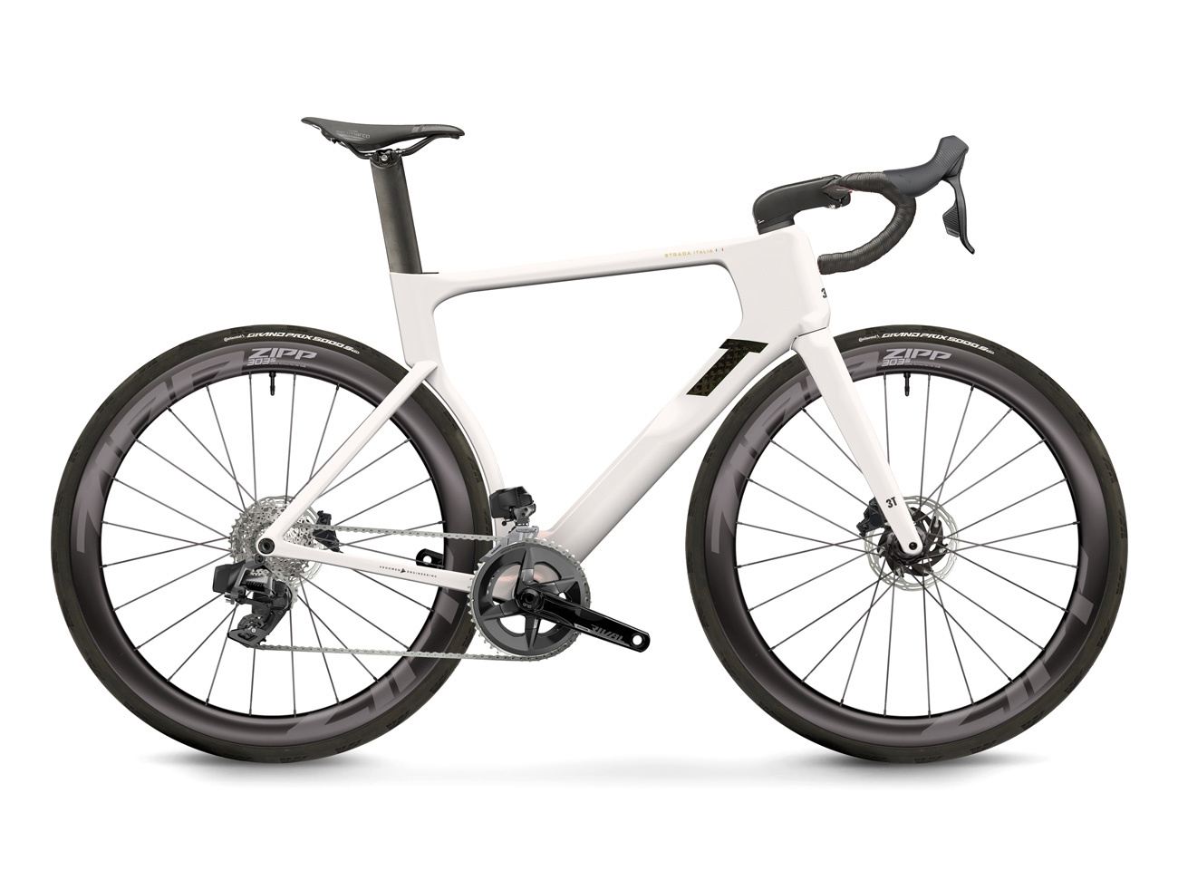 3T Strada Italia Rival AXS 2x12 Carbon Wheels