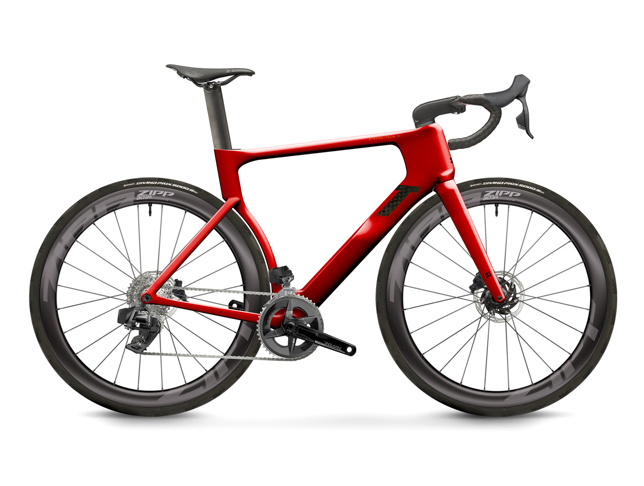 3T Strada Italia Rival AXS 2x12 Carbon Wheels