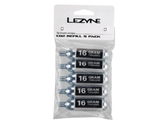 Lezyne 16G CO2 - 5 Stück Patronen