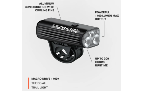 Lezyne Macro Drive 1400+ Front light