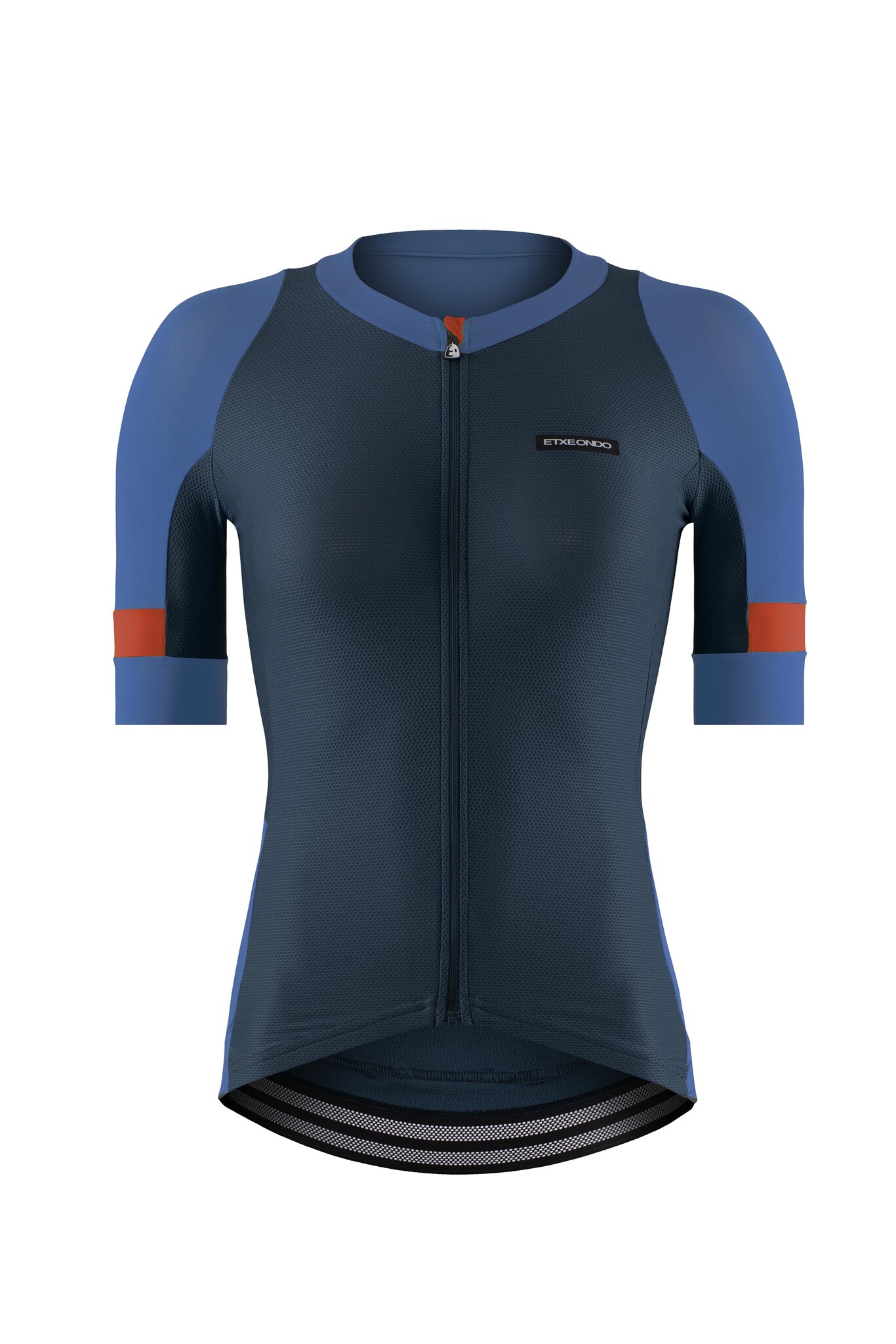 Etxeondo Fahrradtrikot Mendia - Blau/Orange