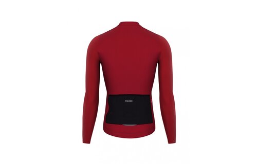 Etxeondo Alde L/S Jersey - Sky Blue - Carmin Red