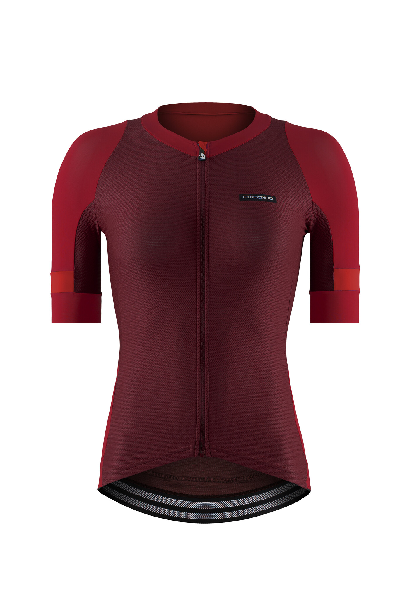 Etxeondo Fahrradtrikot Mendia - Maroon/Rot