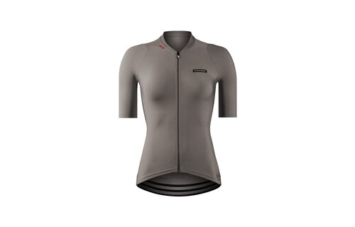 Etxeondo Fietsshirt Alda Metalica  - Grijs Topo