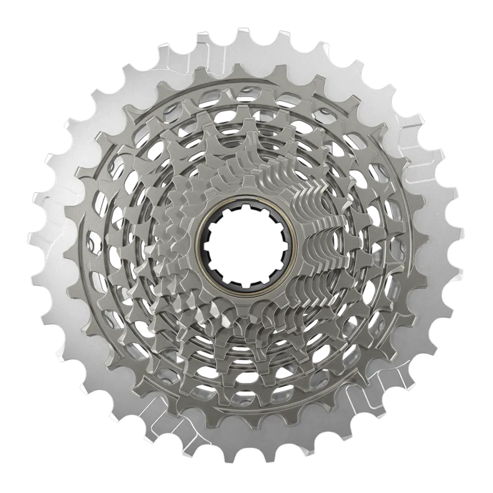 パーツ SRAM RED AXS XG-1290 10-33t SRAM RED AXS XG-1290 Cassette - 12 Speed, 10-33t, Silver, For XDR