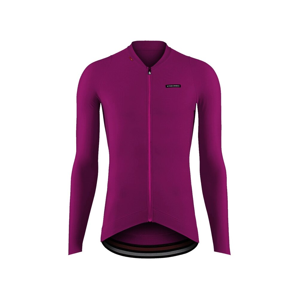 Etxeondo Alde Thermo BI Jersey - Burgundy | BikeSuperior